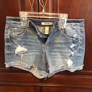 Refuge denim shorts